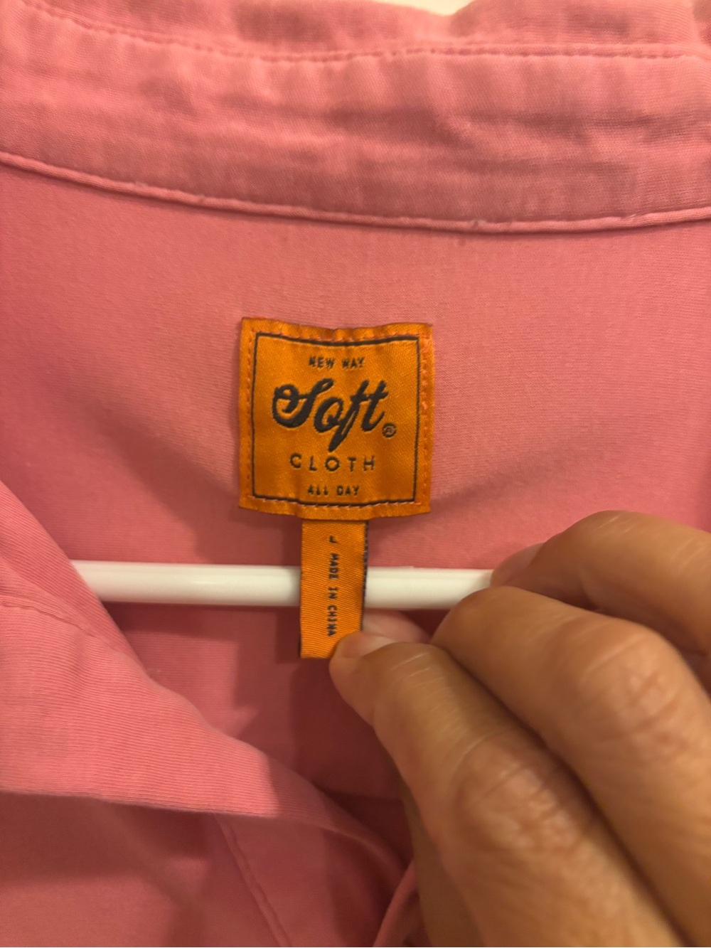 New Way Soft Cloth Men’s polo Pink 100% Cotton